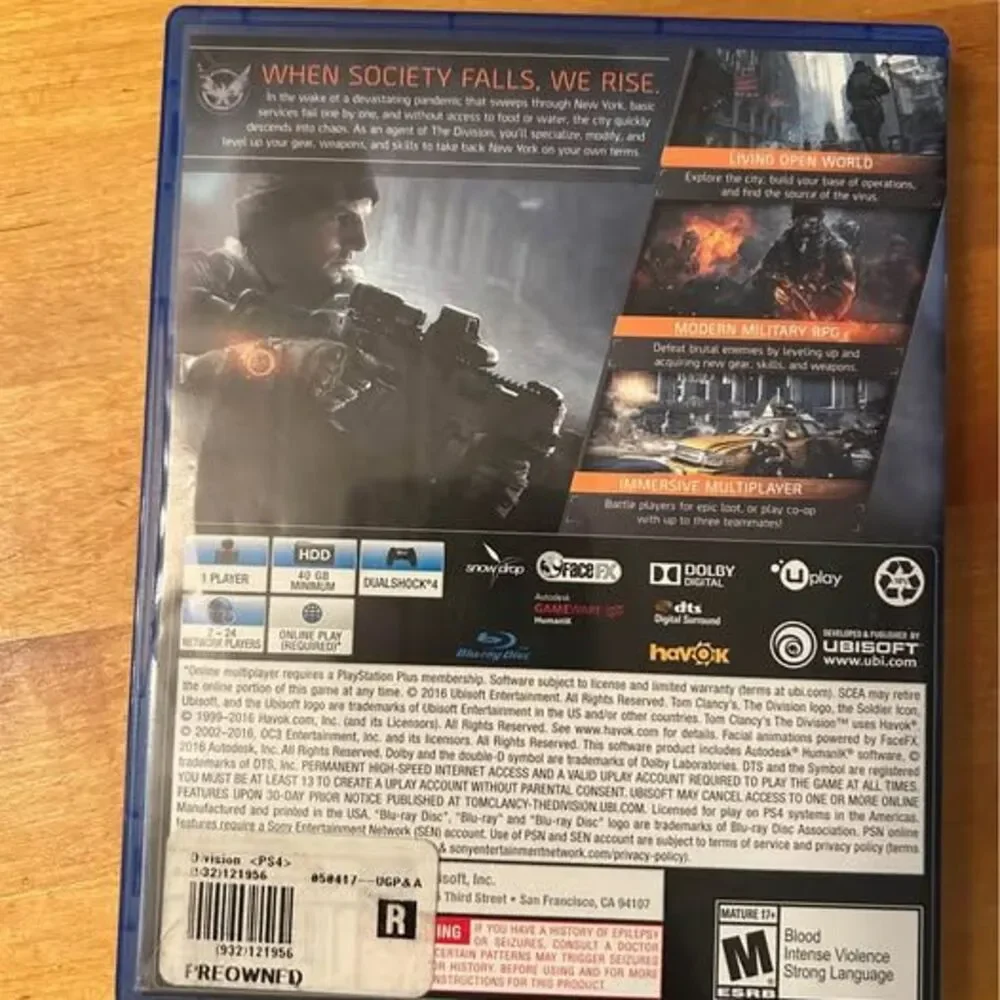 Tom Clancy's The Division - PlayStation 4